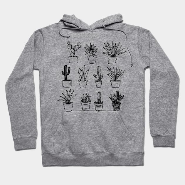 Potted Plants Hoodie by little osaka shop